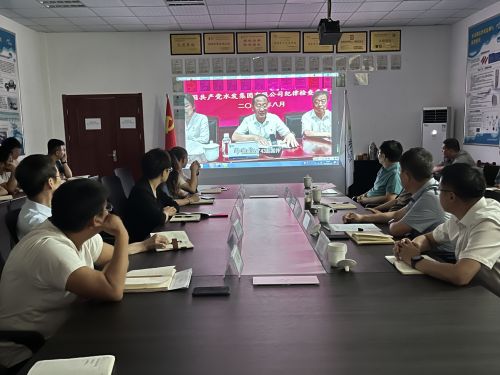 【河海水文】水發(fā)水控集團(tuán)黨委委員、紀(jì)委書記王高升到河海公司全面從嚴(yán)治黨、黨風(fēng)廉政建設(shè)專題調(diào)研 (1).jpg